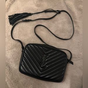 Authentic SAINT LAURENT Lou Medium YSL Camera Bag